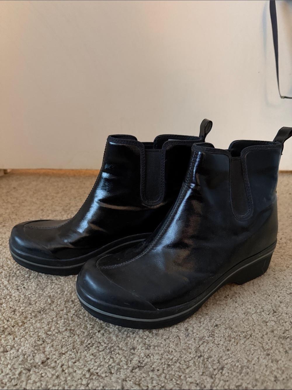 Dansko Black Chelsea Booties